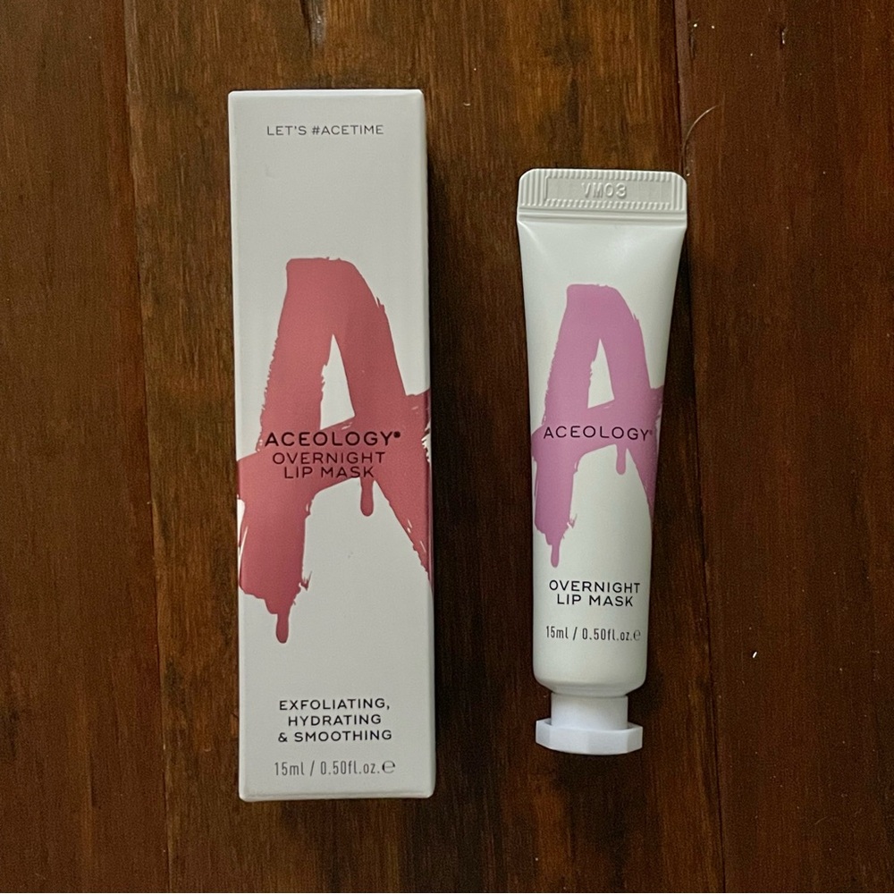 Aceology Overnight Lip Mask 15 mL 0.5 oz
